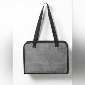 Thirty-One Get Creative Caddy Charcoal Crosshatch NIP